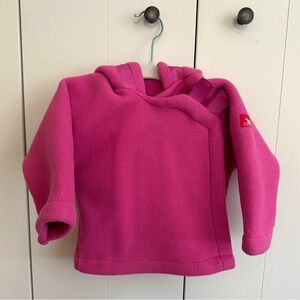 Widgeon Hot Pink Fleece Coat 6M